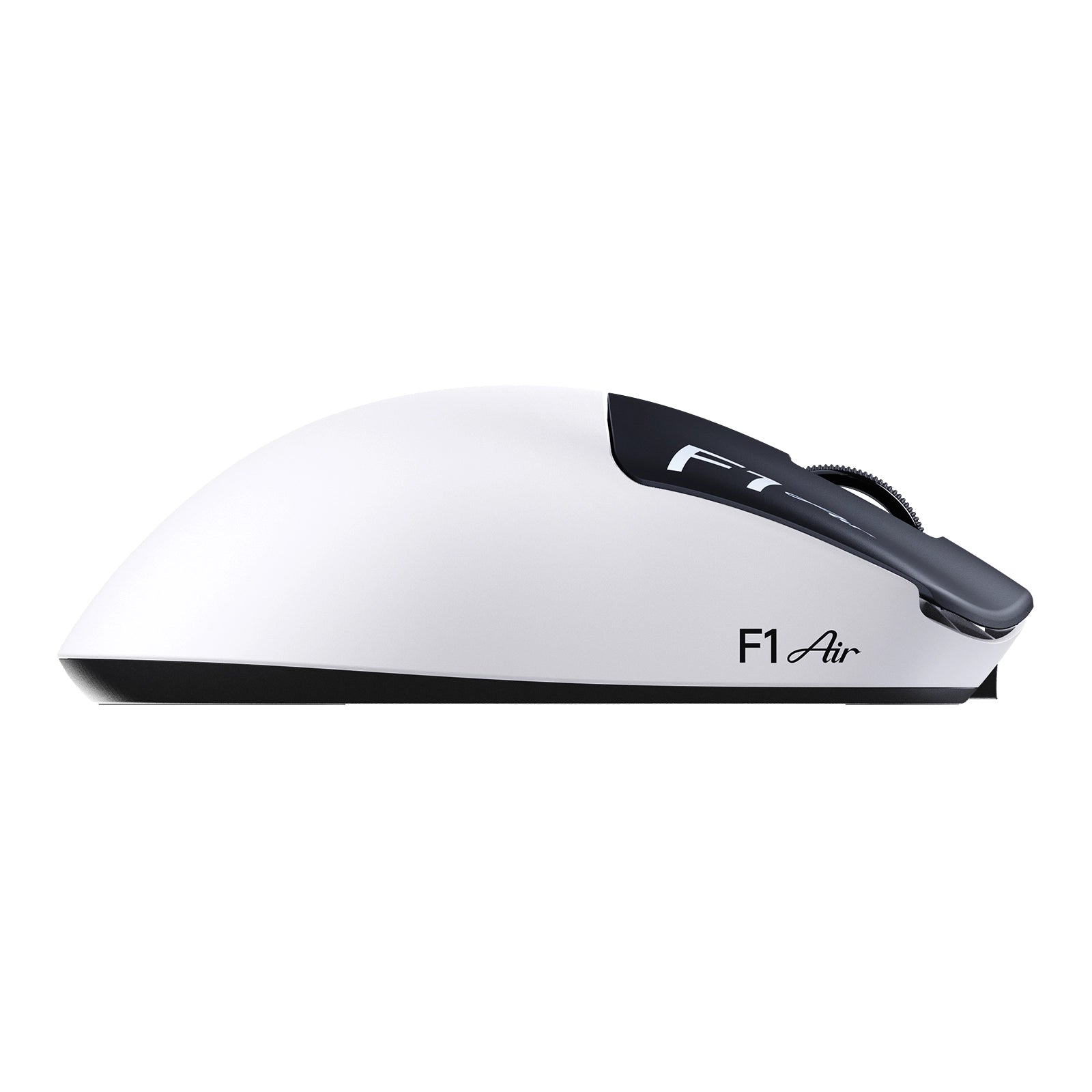 Side profile showing the shape — a mid-height hump, worth checking against your grip style before buying