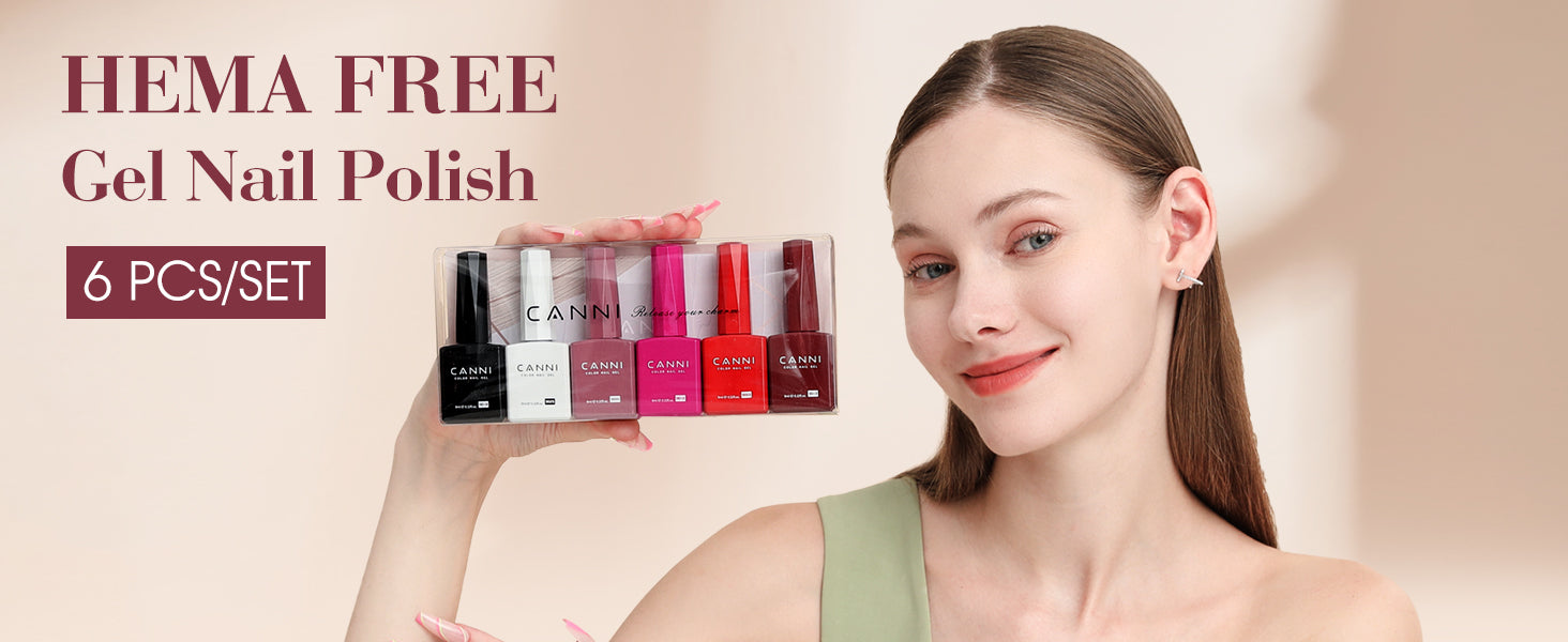 CANNI 9ML Nail Gel 6 Colors Set Review: Is Their Best-Seller Worth It?