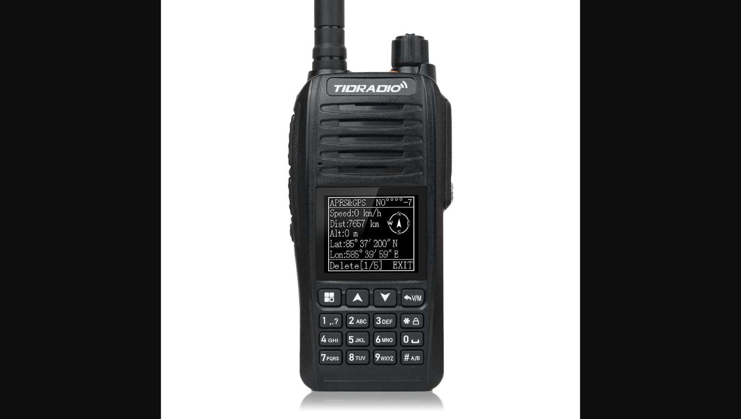 TIDRADIO TD-638 Review: 10W IP67 Ham & GMRS Radio with GPS, APRS & Bluetooth at $80